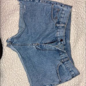 Jean shorts